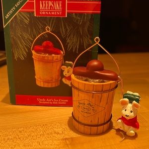 Hallmark 1992 Uncle Art’s Ice Cream, great in box
